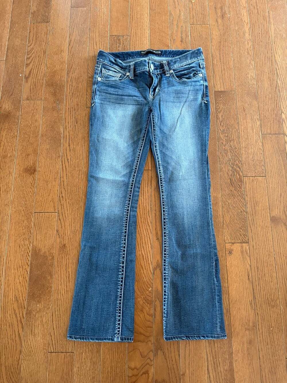 Express Barely Boot Stella Low Rise Jeans Size 4R